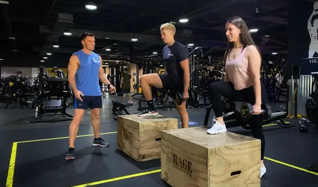 People Training Crossfit